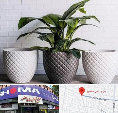 فروش گلدان پلاستیکی در امین حضور