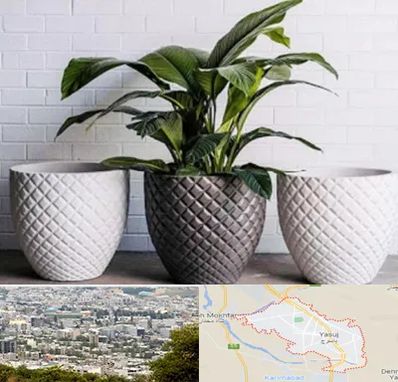 فروش گلدان پلاستیکی در یاسوج