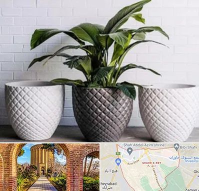 فروش گلدان پلاستیکی در شهر ری