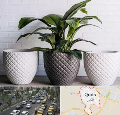 فروش گلدان پلاستیکی در شهر قدس