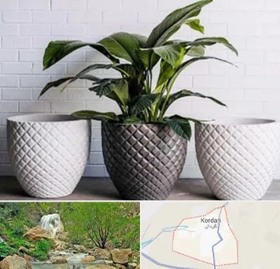 فروش گلدان پلاستیکی در کردان