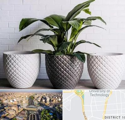 فروش گلدان پلاستیکی در استاد معین 