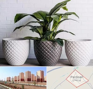 فروش گلدان پلاستیکی در پردیسان قم