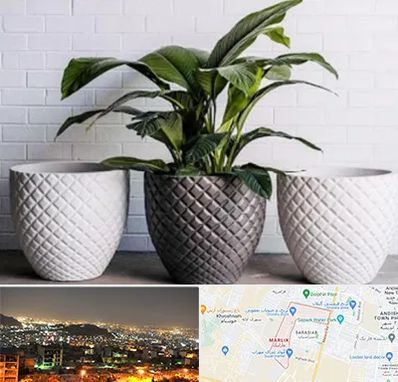 فروش گلدان پلاستیکی در مارلیک کرج 