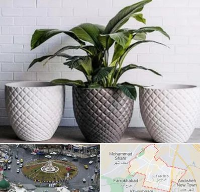 فروش گلدان پلاستیکی در فردیس کرج 