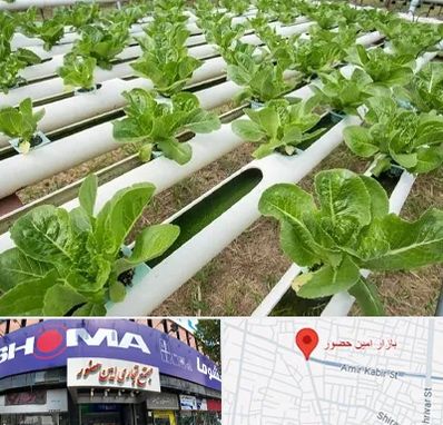 فروش تجهیزات هیدروپونیک در امین حضور
