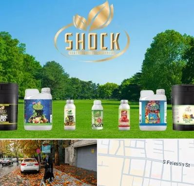 نمایندگی کود شوک در خیابان فلسطین