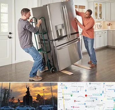 حمل اثاثیه منزل در میدان حر