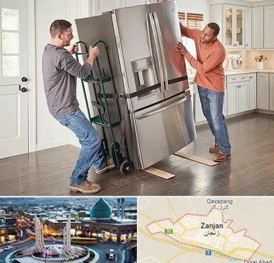 حمل اثاثیه منزل در زنجان