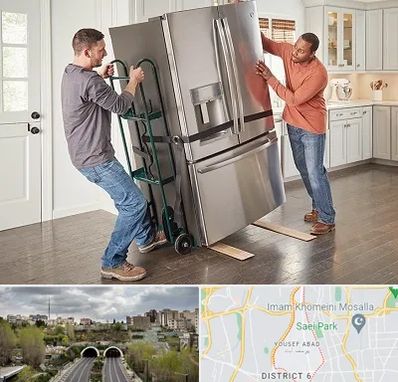 حمل اثاثیه منزل در یوسف آباد