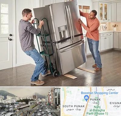 حمل اثاثیه منزل در پونک