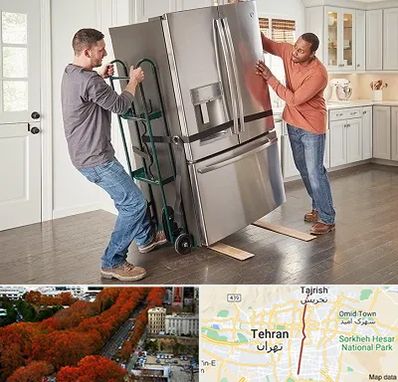 حمل اثاثیه منزل در ولیعصر