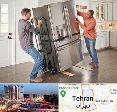 حمل اثاثیه منزل در صادقیه تهران