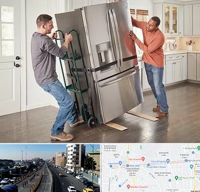 حمل اثاثیه منزل در پیروزی