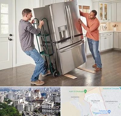 حمل اثاثیه منزل در ولنجک