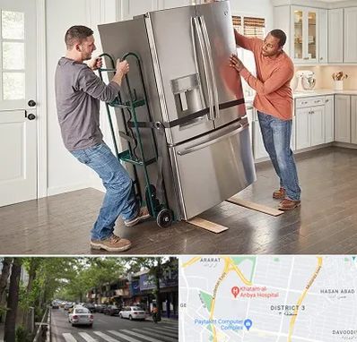 حمل اثاثیه منزل در ظفر