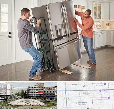 حمل اثاثیه منزل در مرکز تهران