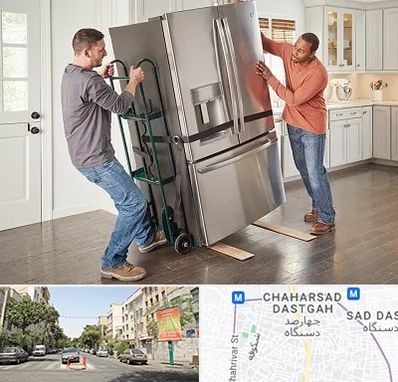 حمل اثاثیه منزل در چهارصد دستگاه