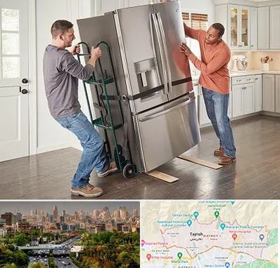 حمل اثاثیه منزل در منطقه 1 تهران