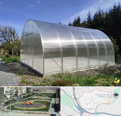 فروش سازه گلخانه در مرزداران تبریز