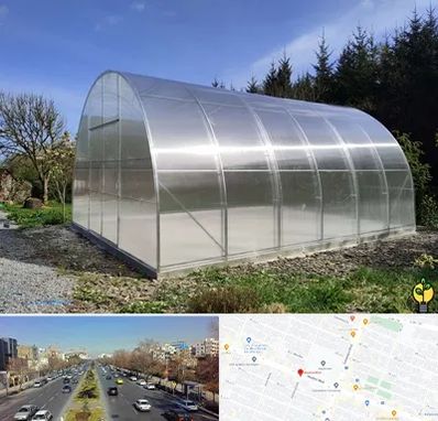 فروش سازه گلخانه در بلوار معلم مشهد 