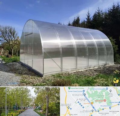 فروش سازه گلخانه در قدوسی غربی شیراز 