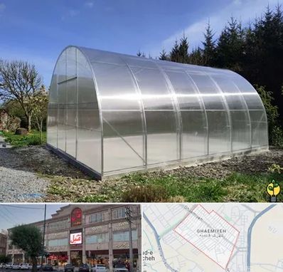 فروش سازه گلخانه در قائمیه اسلامشهر