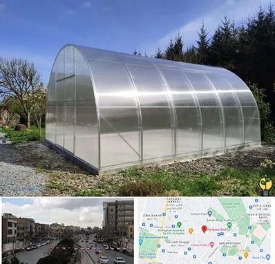 فروش سازه گلخانه در بلوار فردوسی مشهد 