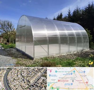 فروش سازه گلخانه در شهرک غرب مشهد 