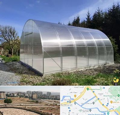 فروش سازه گلخانه در کوی وحدت شیراز 