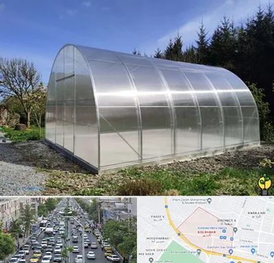 فروش سازه گلخانه در گلشهر کرج 