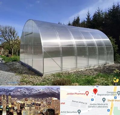 فروش سازه گلخانه در جردن 