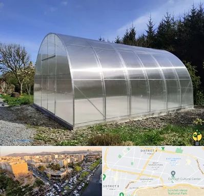 فروش سازه گلخانه در تهرانپارس 