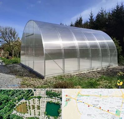 فروش سازه گلخانه در وکیل آباد مشهد 