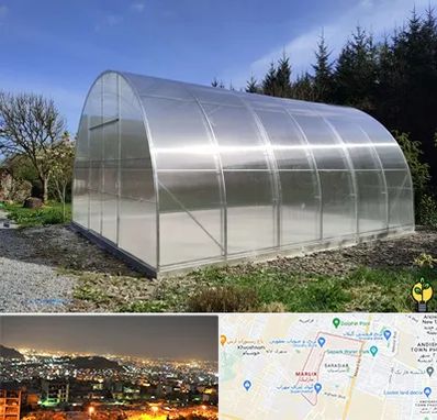 فروش سازه گلخانه در مارلیک کرج 