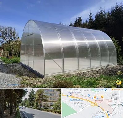 فروش سازه گلخانه در مهرویلا کرج 