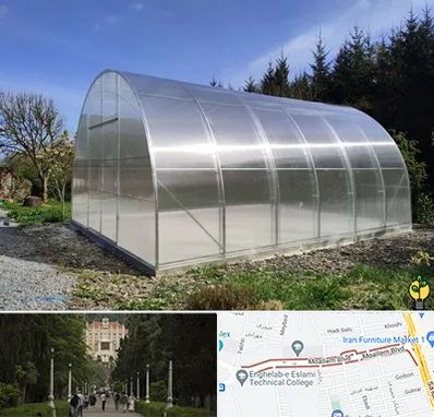 فروش سازه گلخانه در بلوار معلم رشت 
