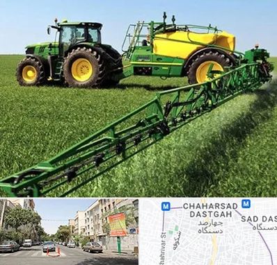 فروشگاه ماشین آلات کشاورزی در چهارصد دستگاه 