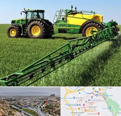 فروشگاه ماشین آلات کشاورزی در معالی آباد شیراز 