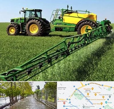 فروشگاه ماشین آلات کشاورزی در خیابان ارم شیراز 