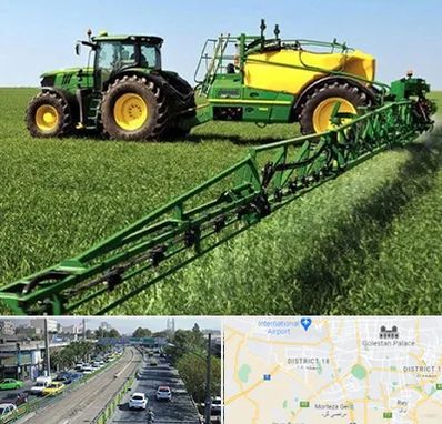 فروشگاه ماشین آلات کشاورزی در جنوب تهران 