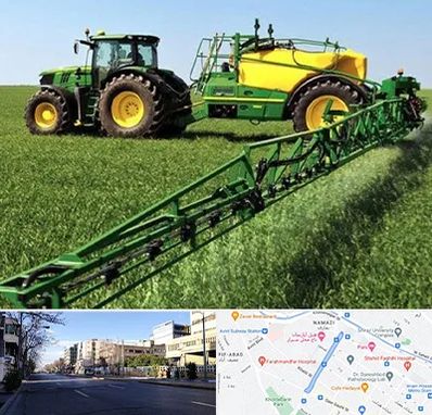 فروشگاه ماشین آلات کشاورزی در خیابان ملاصدرا شیراز 