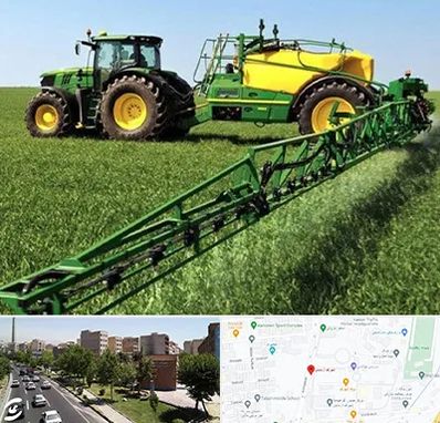 فروشگاه ماشین آلات کشاورزی در شهرک آزمایش 