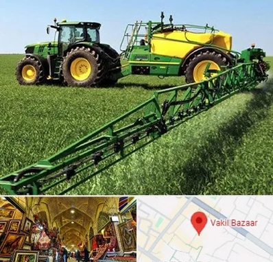 فروشگاه ماشین آلات کشاورزی در بازار وکیل شیراز