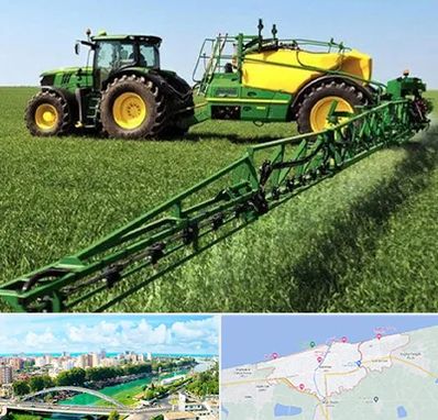 فروشگاه ماشین آلات کشاورزی در بابلسر