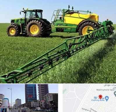 فروشگاه ماشین آلات کشاورزی در چهارراه طالقانی کرج 