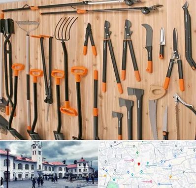 فروشگاه ابزار آلات کشاورزی در میدان شهرداری رشت 