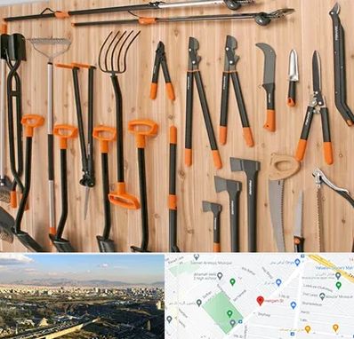 فروشگاه ابزار آلات کشاورزی در هنگام 