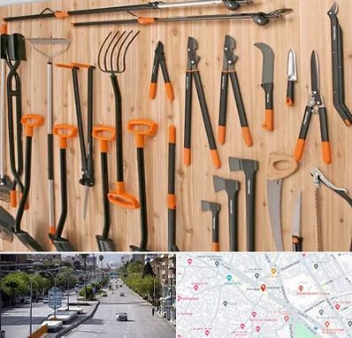 فروشگاه ابزار آلات کشاورزی در خیابان زند شیراز 