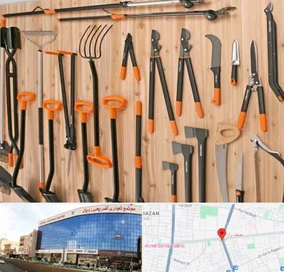 فروشگاه ابزار آلات کشاورزی در نصف راه تبریز